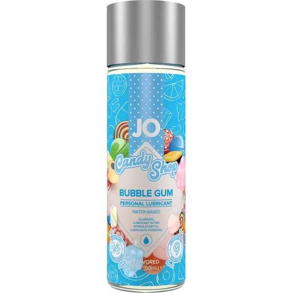 JO H2O Candy Shop Bubble Gum Flavored Water Based Personal Lubricant 2 fl oz — image 7 of 7