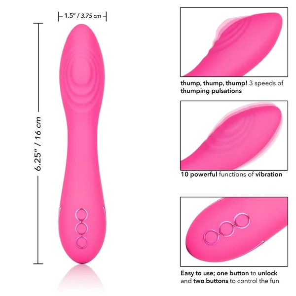 California Dreaming Surf City Centerfold Silicone Waterproof G-Spot Vibrator By CalExotics — image 18 of 19