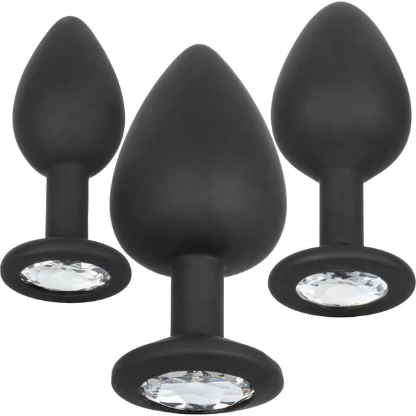 Silicone Gem Anal Kit With Three Jeweled Plugs by CalExotics — image 20 of 25