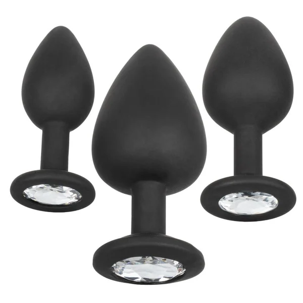 Silicone Gem Anal Kit With Three Jeweled Plugs by CalExotics — image 15 of 19