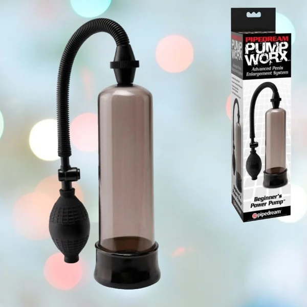 Beginner's Power Pump - Penis Pump by Pump Worx - Black — image 14 of 16