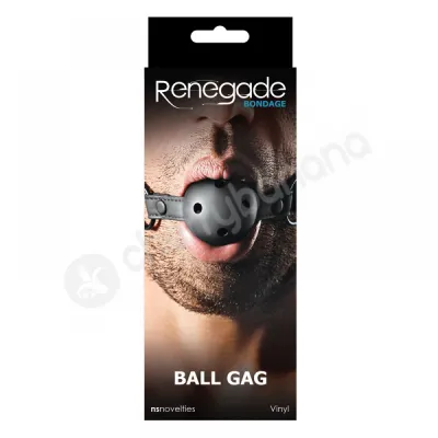 Renegade Bondage Black Ball Gag