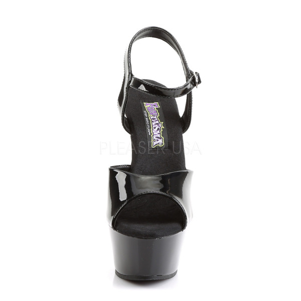 JULIET-209 - 6" Spike Heel Platform Sandal W/Ankle Strap
