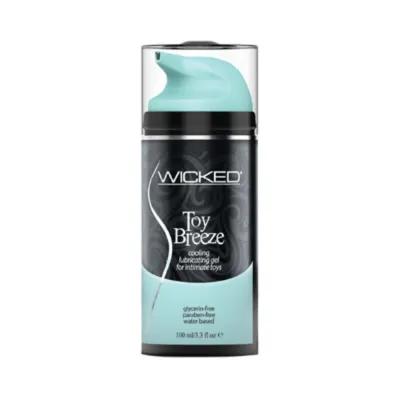 Wicked Toy Breeze Cooling Glyercin free Gel For Intimate Toys 3 3 Fl Oz 100ml
