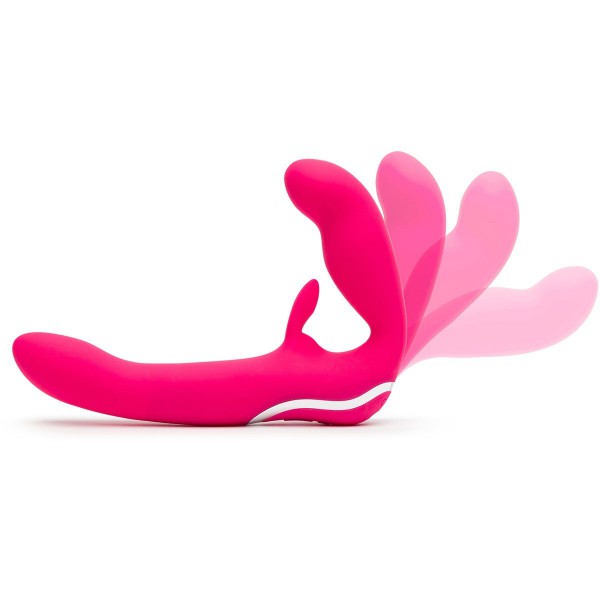 Lovehoney Happy Rabbit Strapless Strap On Vibrator with Bunny Ears