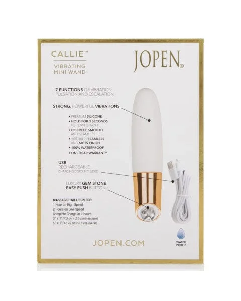 Callie™ by Jopen® - Vibrating Mini Wand