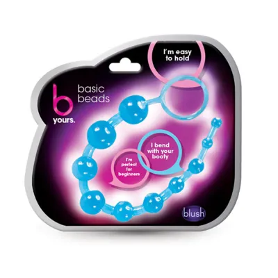 Blush Sassy 10 beads Blue