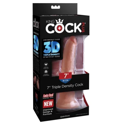 King Cock Plus 7 Triple Density Cock Tan