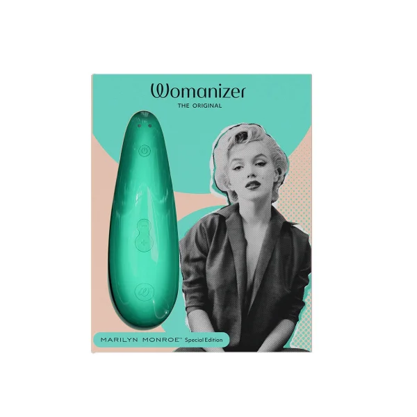 Womanizer Marilyn Monroe Special Edition Pleasure Air Clitoral Stimulator - Mint