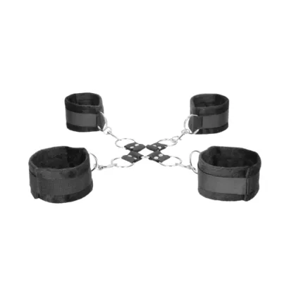 Ouch Velcro Hogtie with Hand and Ankle Cuffs