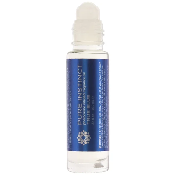 Pure Instinct Pheromone Fragrance Oil True Blue - Roll on 10.2 ml | 0.34 Fl. Oz