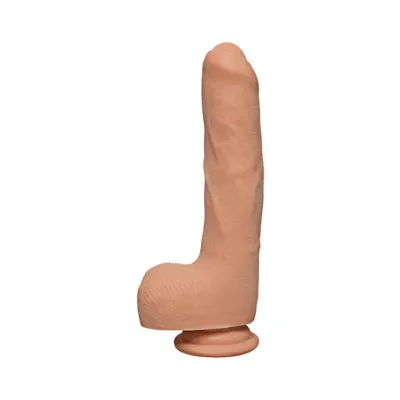 Doc Johnson Ultraskyn Uncut Dildo With Balls Flesh 9 Inch