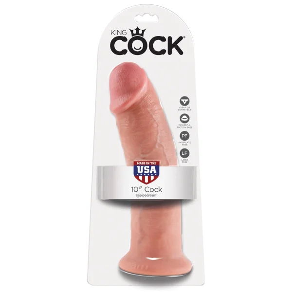 King Cock 10-Inch Cock - Flesh