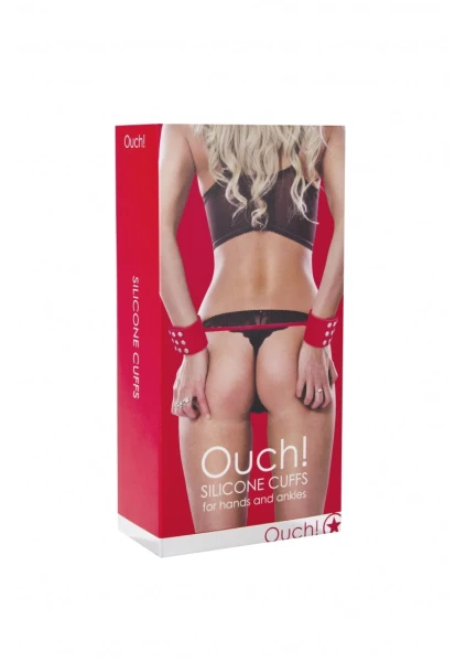 Silicone Cuffs - Red -