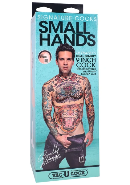 Signature Cocks - Small Hands 9" ULTRASKYN™ Cock with Removable Vac-U-Lock™ Suction Cup