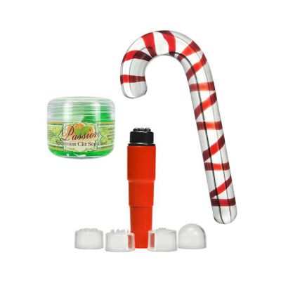 Nice List 3 Piece Holiday Sex Toy Kit Red