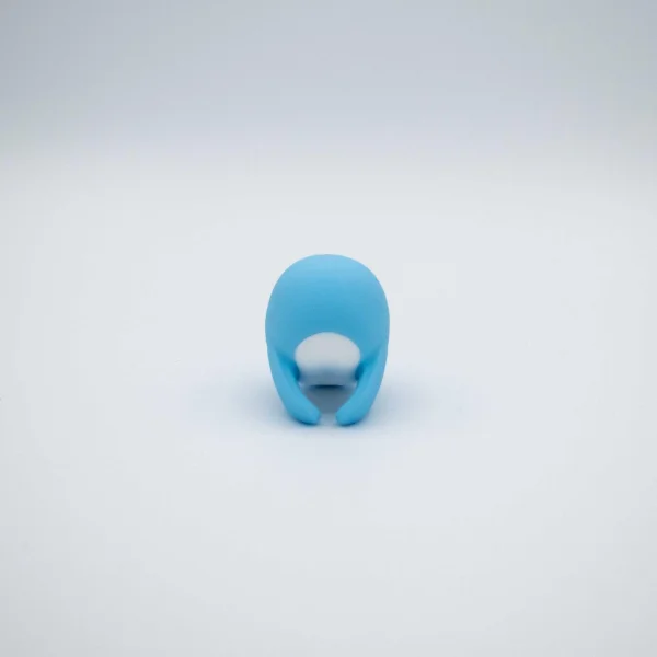 The Heavenly Humpback Finger Bullet Vibrator -  Blue