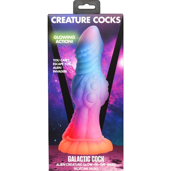 Vulcan 8.75" Silicone Suction Cup Dildo With Balls By Creature Cocks
