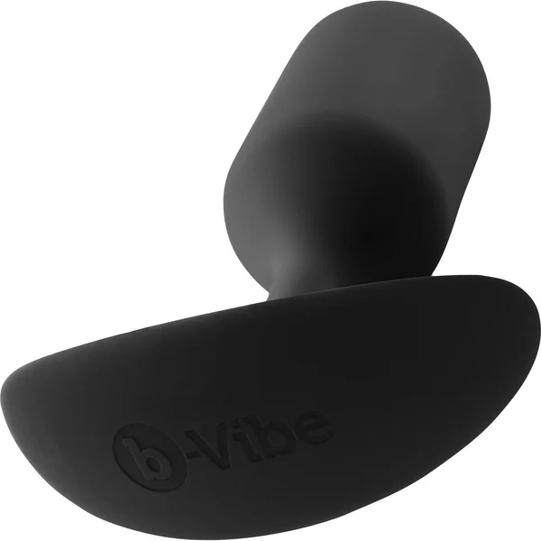 b-Vibe Snug Plug 3 Large Silicone Weighted Butt Plug - Black — image 15 of 18