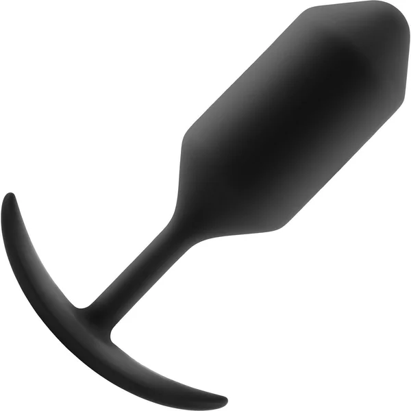 b-Vibe Snug Plug 3 Large Silicone Weighted Butt Plug - Black — image 13 of 18