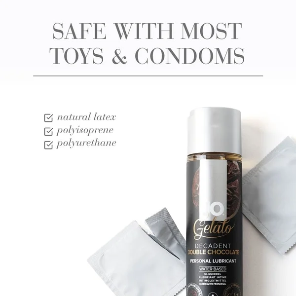 JO Gelato Decadent Double Chocolate Water Based Personal Lubricant 1 fl oz — image 8 of 11