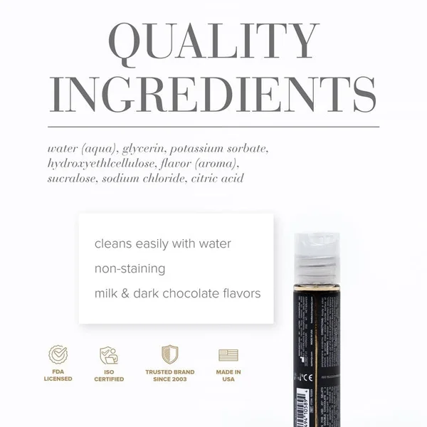 JO Gelato Decadent Double Chocolate Water Based Personal Lubricant 1 fl oz — image 9 of 11