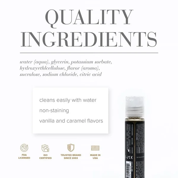 JO Gelato Creme Brulee Water Based Personal Lubricant 1 fl oz — image 8 of 10