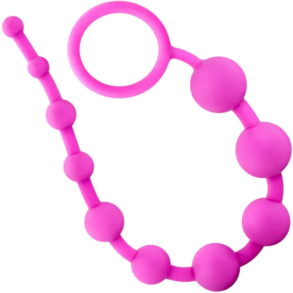 Luxe Silicone 10 Anal Beads by Blush Novelties - Pink — image 3 of 4