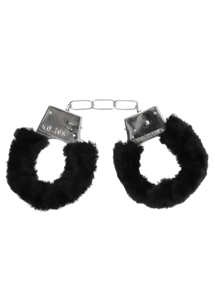 OUCH! Beginners Metal & Fur Handcuffs