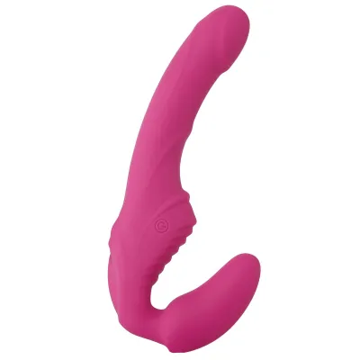 Adam Eve Eve s Vibrating Strapless Strap On Pink
