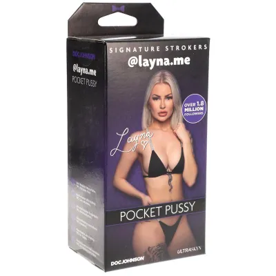 Doc Johnson Girls of Social Media layna me ULTRASKYN Pocket Pussy