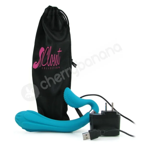 The Lady Jadore 360 Reversible Tulip Turquoise Vibrator