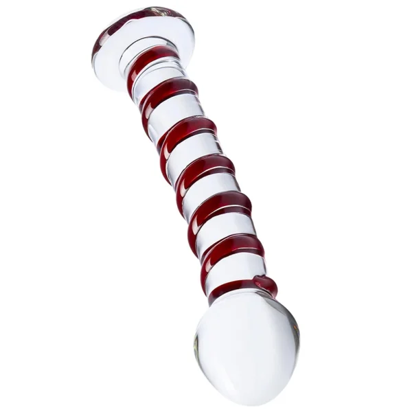Glas 8-inch Mr Swirly Dildo