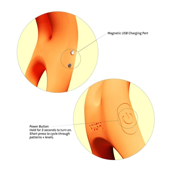 Vush Orb Vibrating Couples Ring