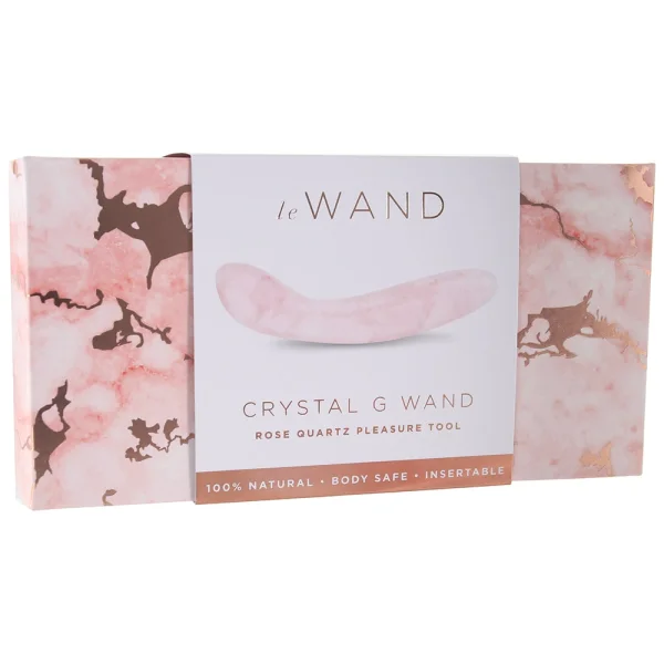 Le Wand Crystal G Wand Rose Quartz