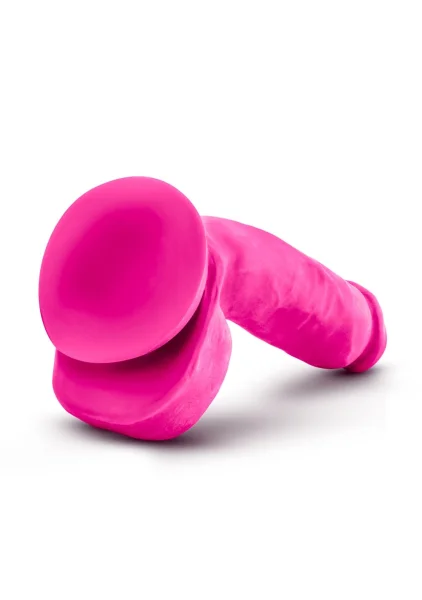 Au Naturel Bold Pound 8.5 Inch Sensa Feel Dual Density Dildo By Blush - Black