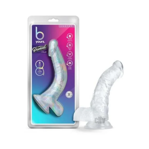 B Yours Diamond Luster 8 In. Clear