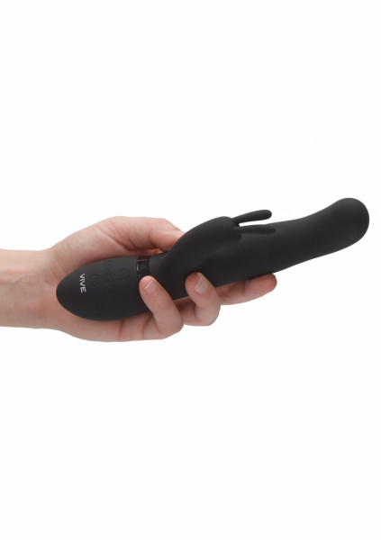 Izara - Rotating Beads Rabbit - Black - Rabbit Vibrator