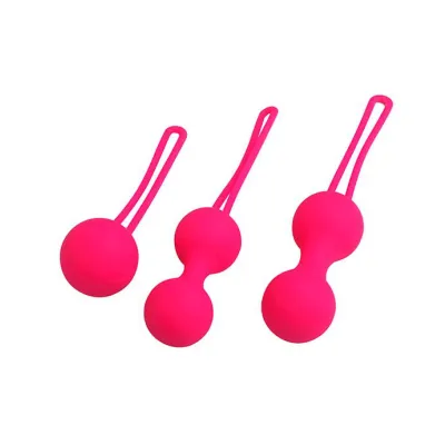 Silicone Beginner Kegel Set No 1 Pink