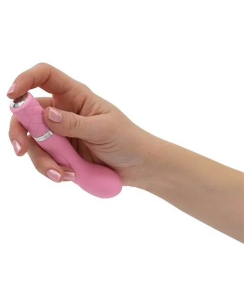 Pillow Talk Racy Mini Massager - Pink - 5 Inch