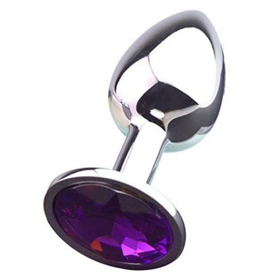 Metal Purple Butt Plug VI