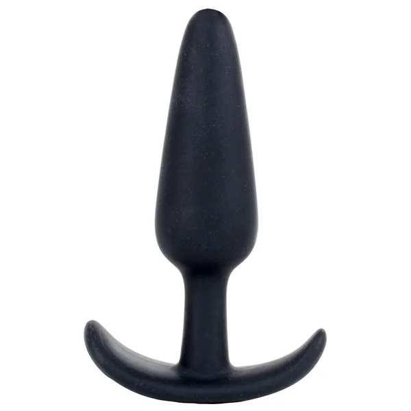 Mood Naughty Large Silicone Butt Plug by Doc Johnson - Black — image 5 of 5