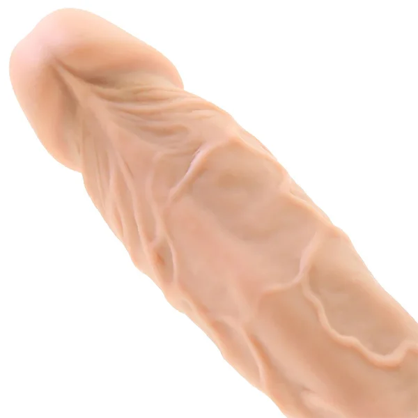 Colours Dual Density 5 Inch Silicone Suction Cup Dildo - Vanilla — image 18 of 19