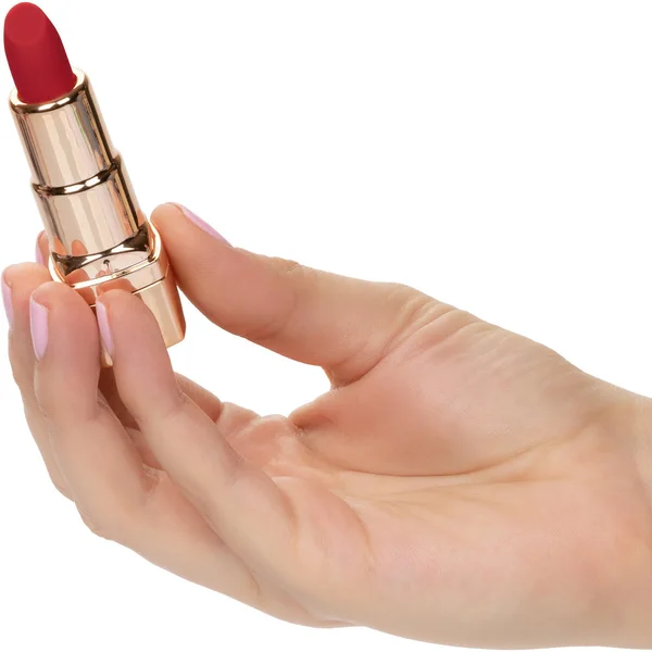 Hide & Play Rechargeable Lipstick Vibrator by CalExotics - Red — image 9 of 14