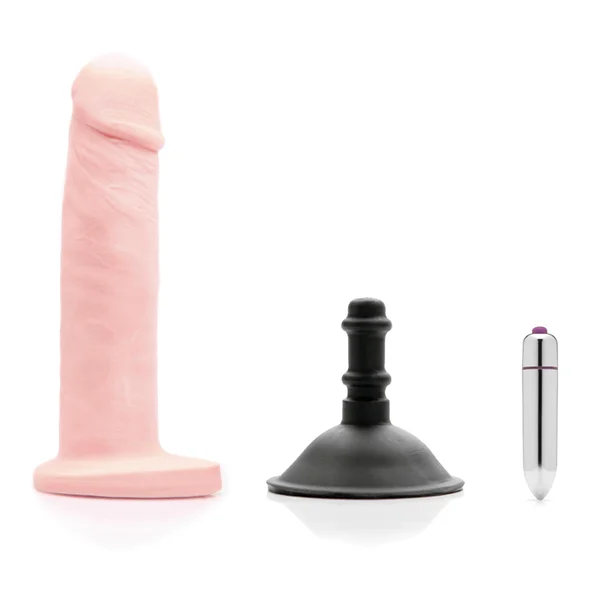 Alan Dual Density O2 Vibrating Silicone Dildo By Tantus - Vanilla — image 2 of 3