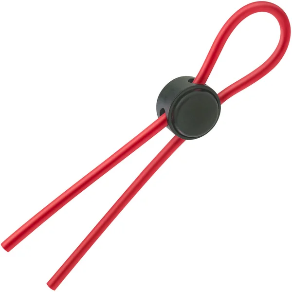 Stay Hard Silicone Loop Cock Ring By Blush Novelties - Red — image 6 of 8