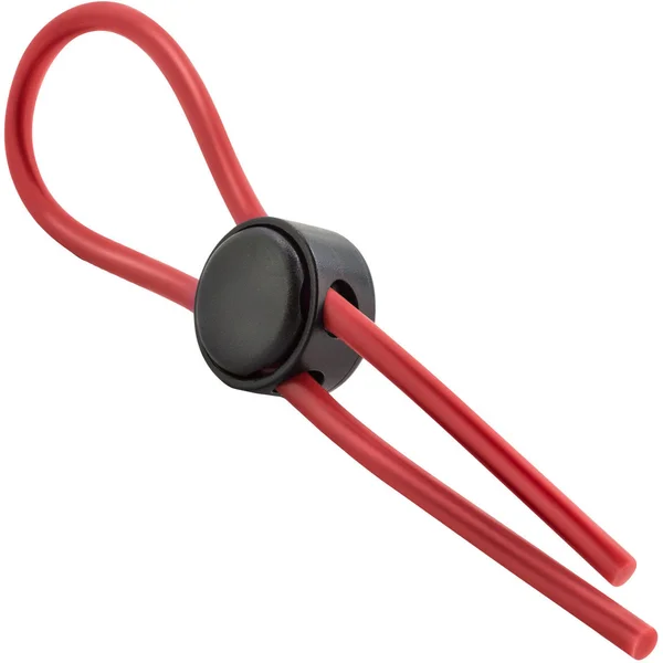 Stay Hard Silicone Loop Cock Ring By Blush Novelties - Red — image 7 of 8