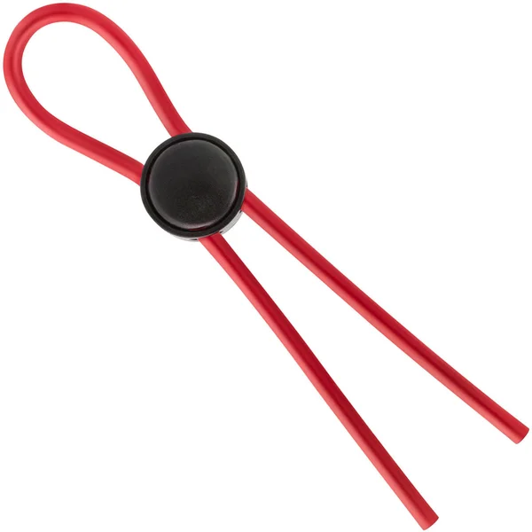 Stay Hard Silicone Loop Cock Ring By Blush Novelties - Red — image 5 of 8