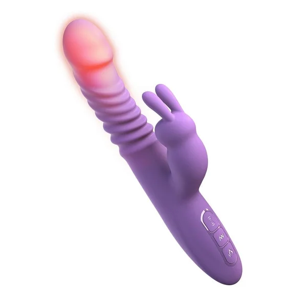 Fantasy For Her - Her Thrusting Silicone Rabbit Dual Stimulation Vibrator — image 16 of 16