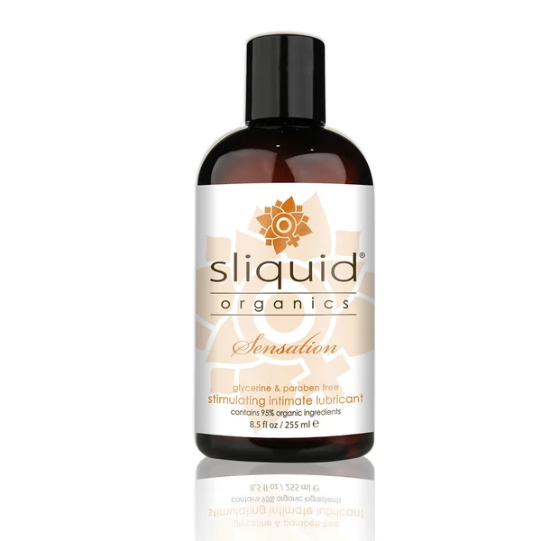 Sliquid Organics Sensation Aloe Based Stimulating Lubricant 8.5 fl oz — image 4 of 5